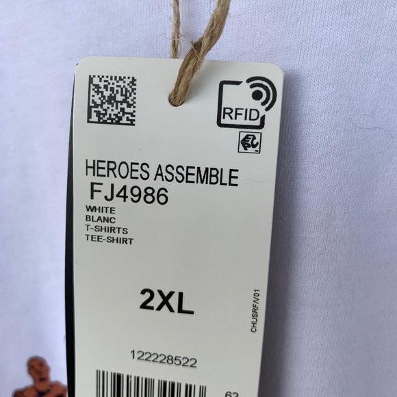 Adidas X Marvel NBA Heroes Avengers Assemble Tee - Picture 6 of 6